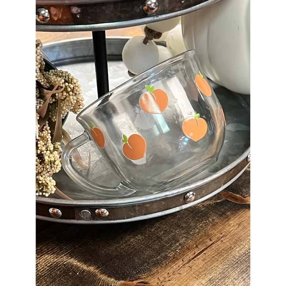 Oversized Peachy Clear Coffee Mug - Picture 1 of 3